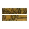 Liquid Gold Abstract Kirinite Acrylic Knife Scales (Pair) - 152.4x38.1x6.35mm -Rothko and Frost Shop 14d5cc3c 043e 42d2 97ae f5dca84fea91
