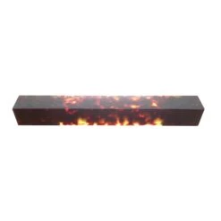 N9 Tortoiseshell Cellulose Acetate Pen Turning Blank - 150x20x20mm, 6x3/4x3/4 In