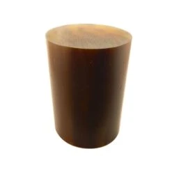 Tortoiseshell Polyester Turning Blank - 63.5x45x45mm, 2.5"x1.75"