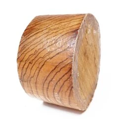 Zebrano Bowl Turning Blank, 3" Thick