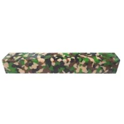 Army Green Quartz Acrylic Pen Turning Blank - 150x20x20mm, 6x3/4x3/4 In