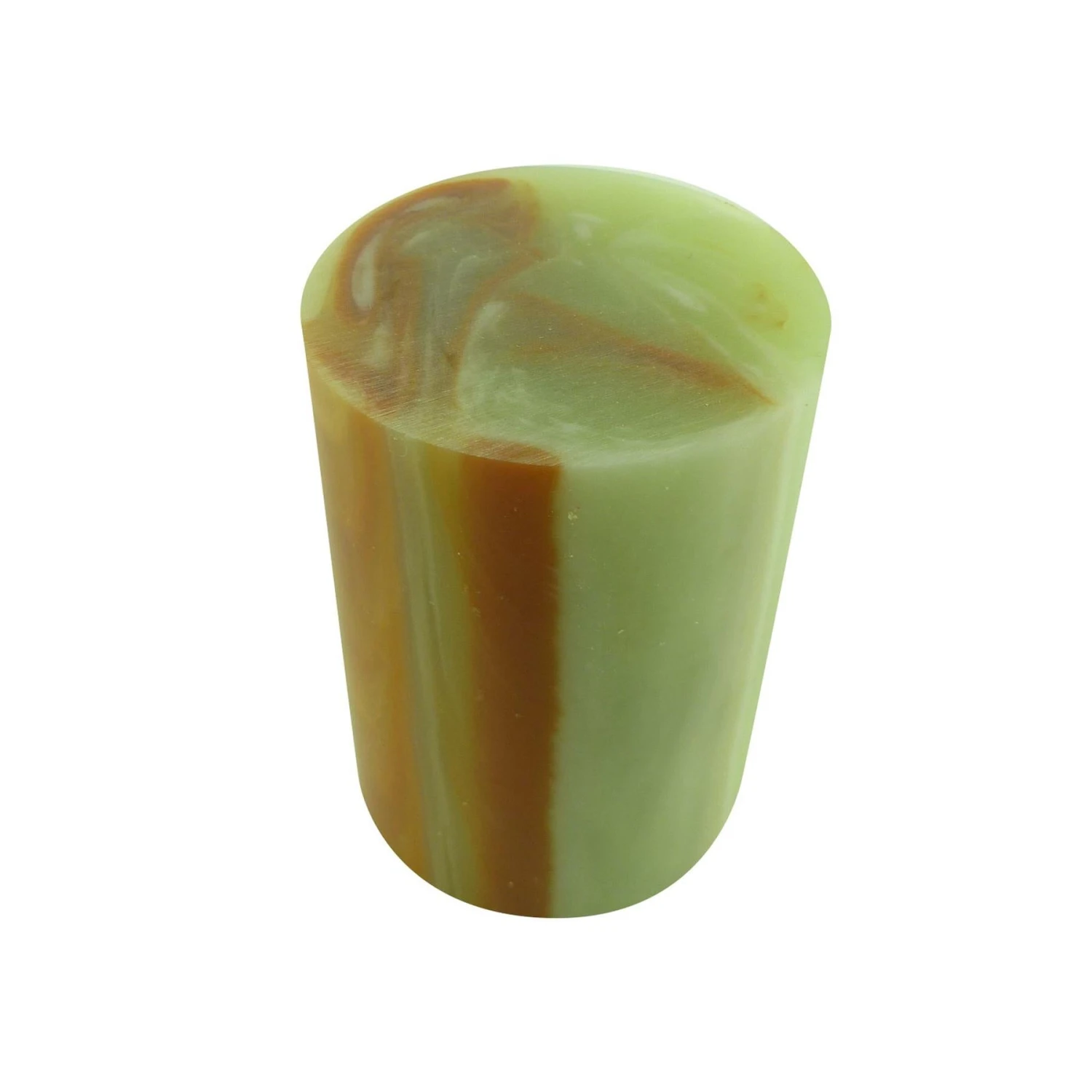 Jade Natural Polyester Turning Blank - 63.5x45x45mm, 2.5" X 1.75" 4 Jade Natural Polyester Turning Blank - 63.5x45x45mm, 2.5" X 1.75" - Image 2