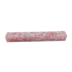 Antique Pink Pearloid Cellulose Acetate Pen Turning Blank - 150x20x20mm, 6x3/4x3/4 In