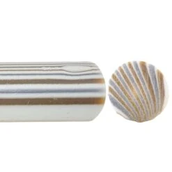 Gold / White / Silver Polyester Turning Blank - 150x45x45mm