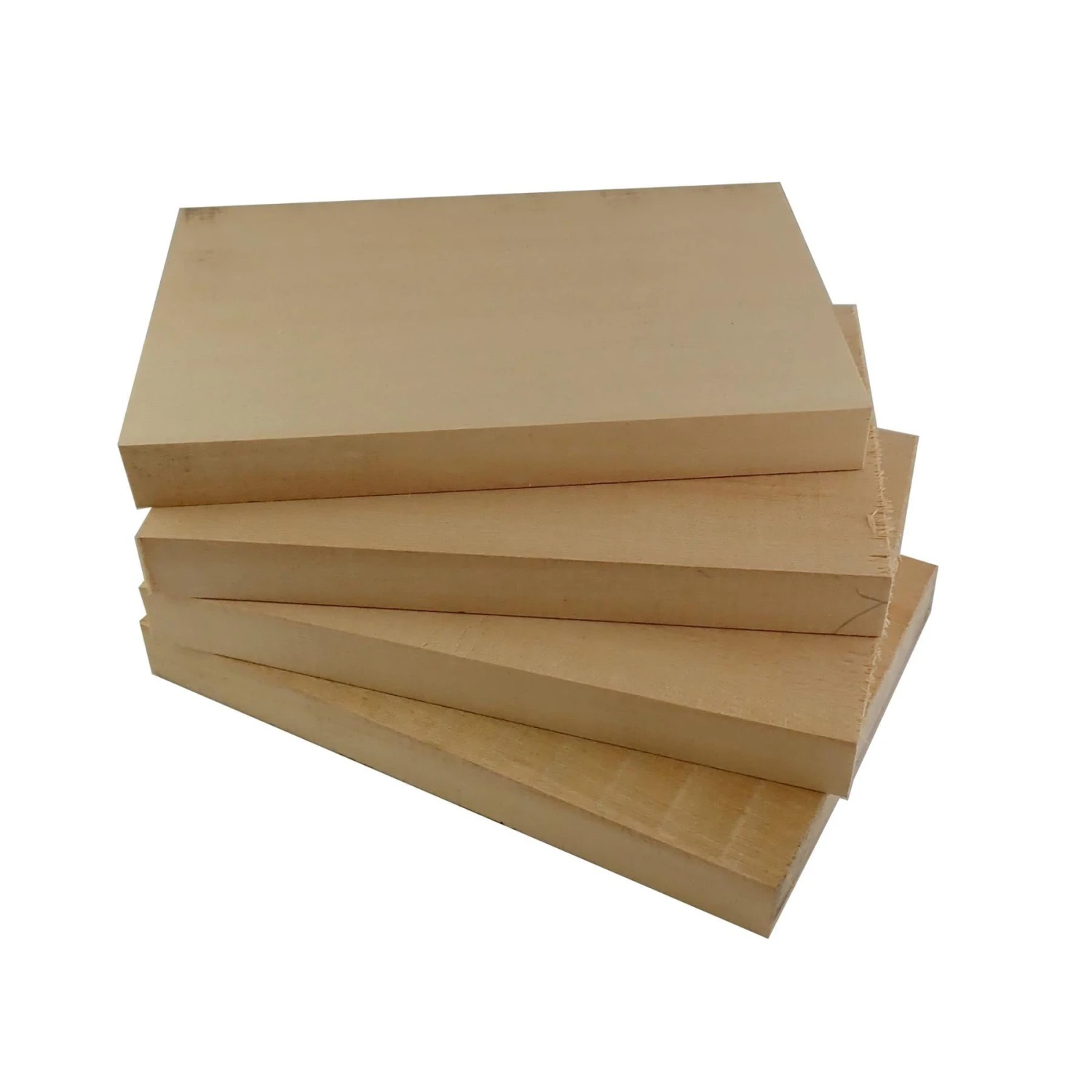 Basswood Carving Blocks - 150x100x15mm, Set Of 4 3 Basswood Carving Blocks - 150x100x15mm, Set Of 4