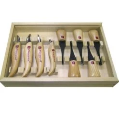 KN700 Deluxe Palm & Knife Set - Set Of 9 -Rothko and Frost Shop ea27a72a 4ad9 4c01 9266 d4c225a6e56d